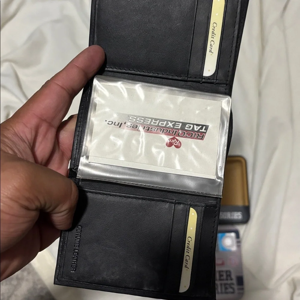 Florida State Seminoles NCAA Embroidered Leather Tri-fold Wallet